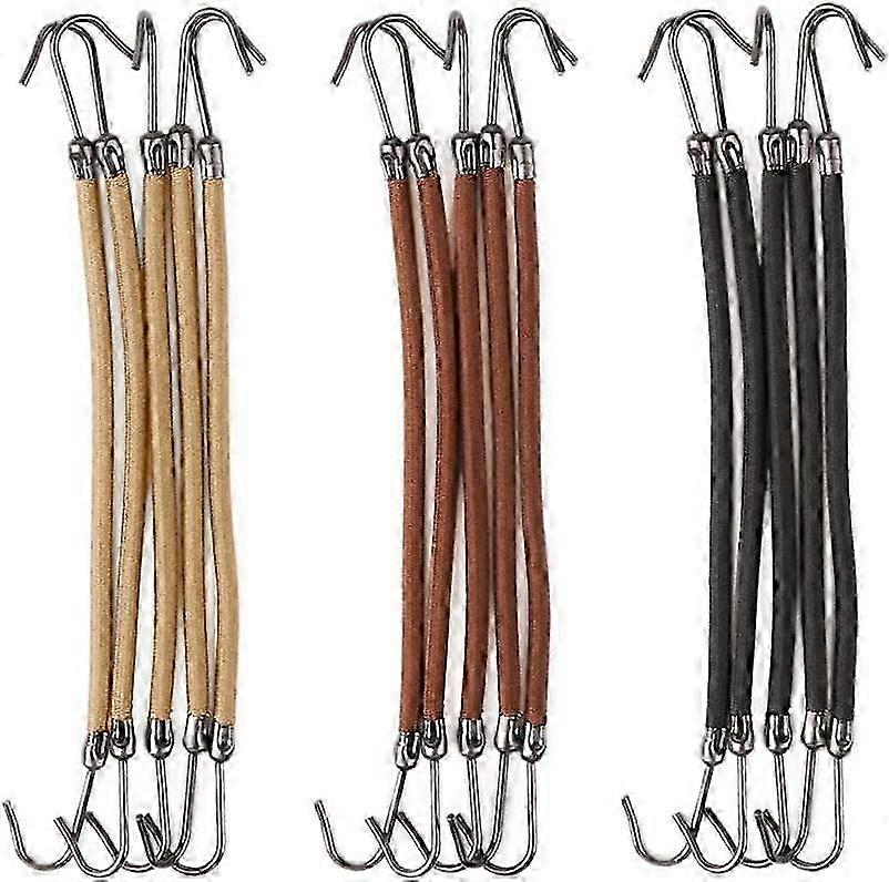 Dames elastiek elastische haarhaken, 15 stuks