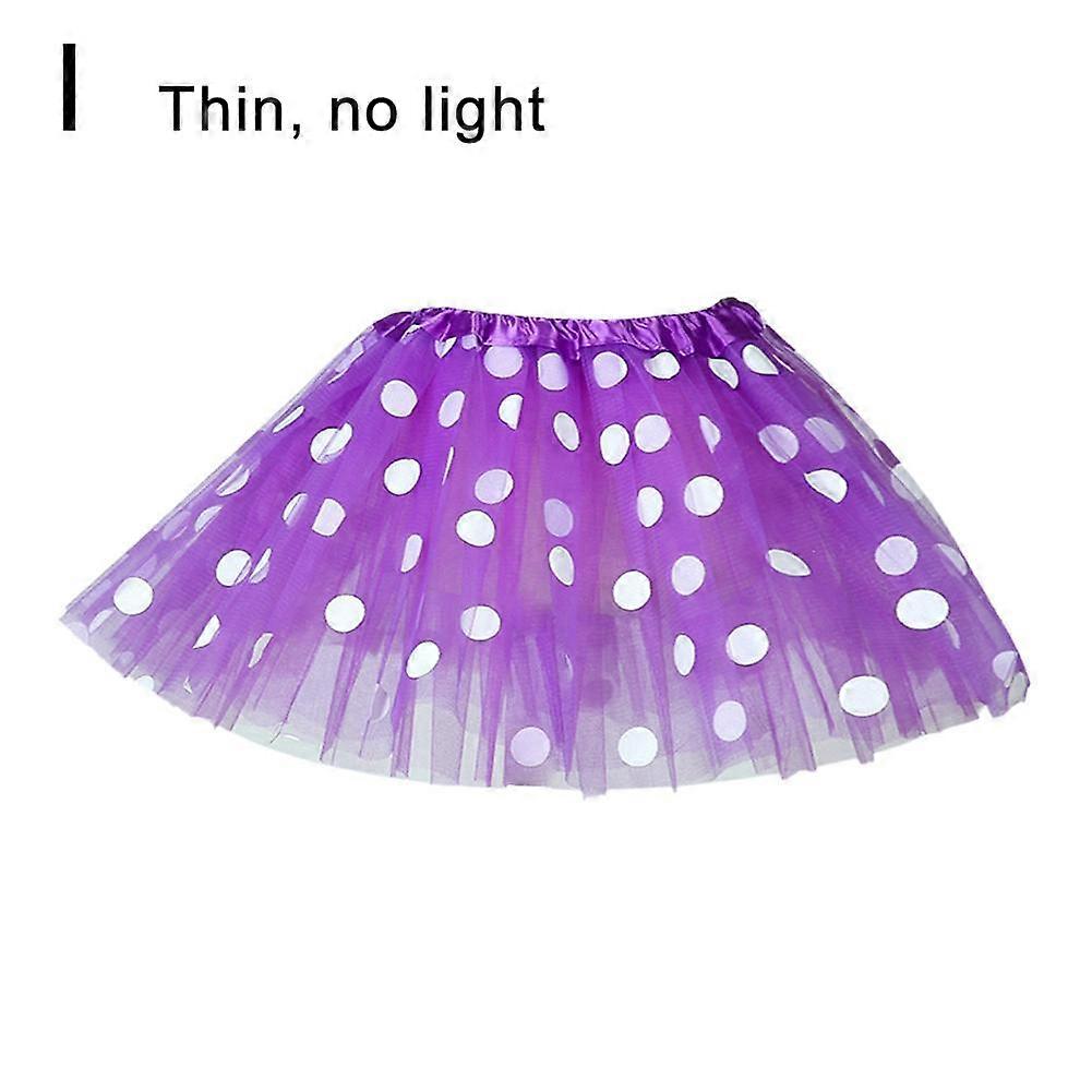 Ragget tyllskjørt til jenter, marihøne, polkadotter, netting, forestillingsskjørt, søt prinsesse, kle seg ut til sceneshow