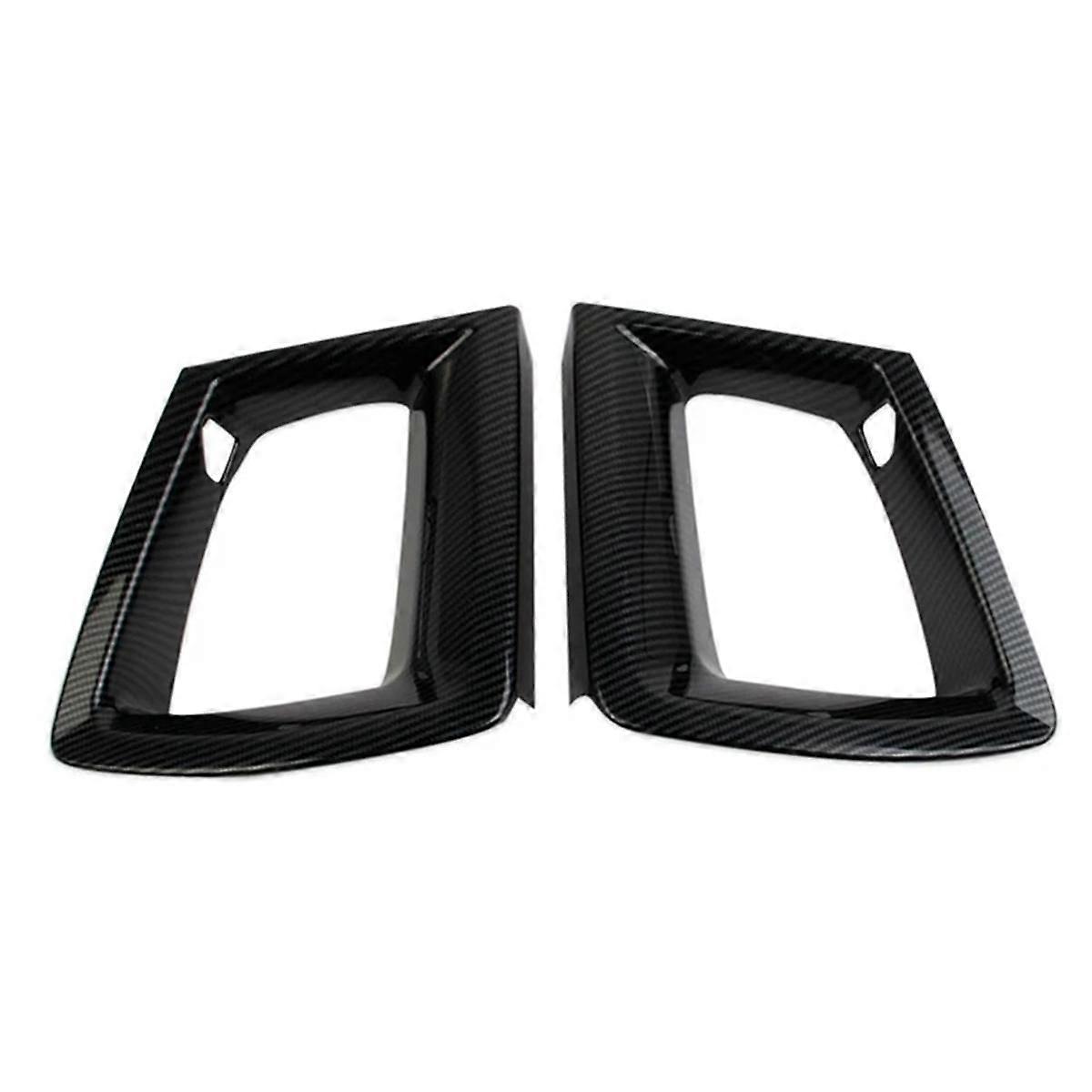 1Pair Front Bumper Grille Cover Trim for 2024 2025 GT/GT Carbon Fiber