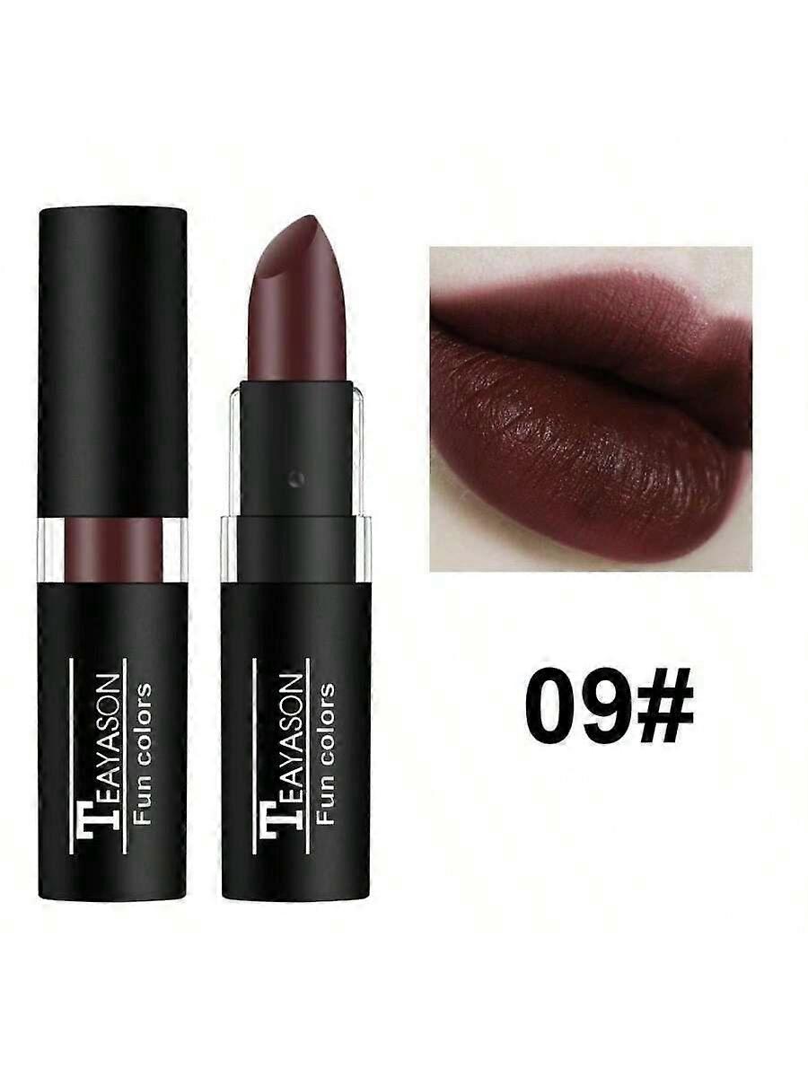 TEAYASON أحمر شفاه غير لامع ، يدوم طويلا مقاوما للماء مقاوم للماء ومقاوم للتلطخ أحمر شفاه غير لامع هالوين منتج مكياج إبداعي للحفلات