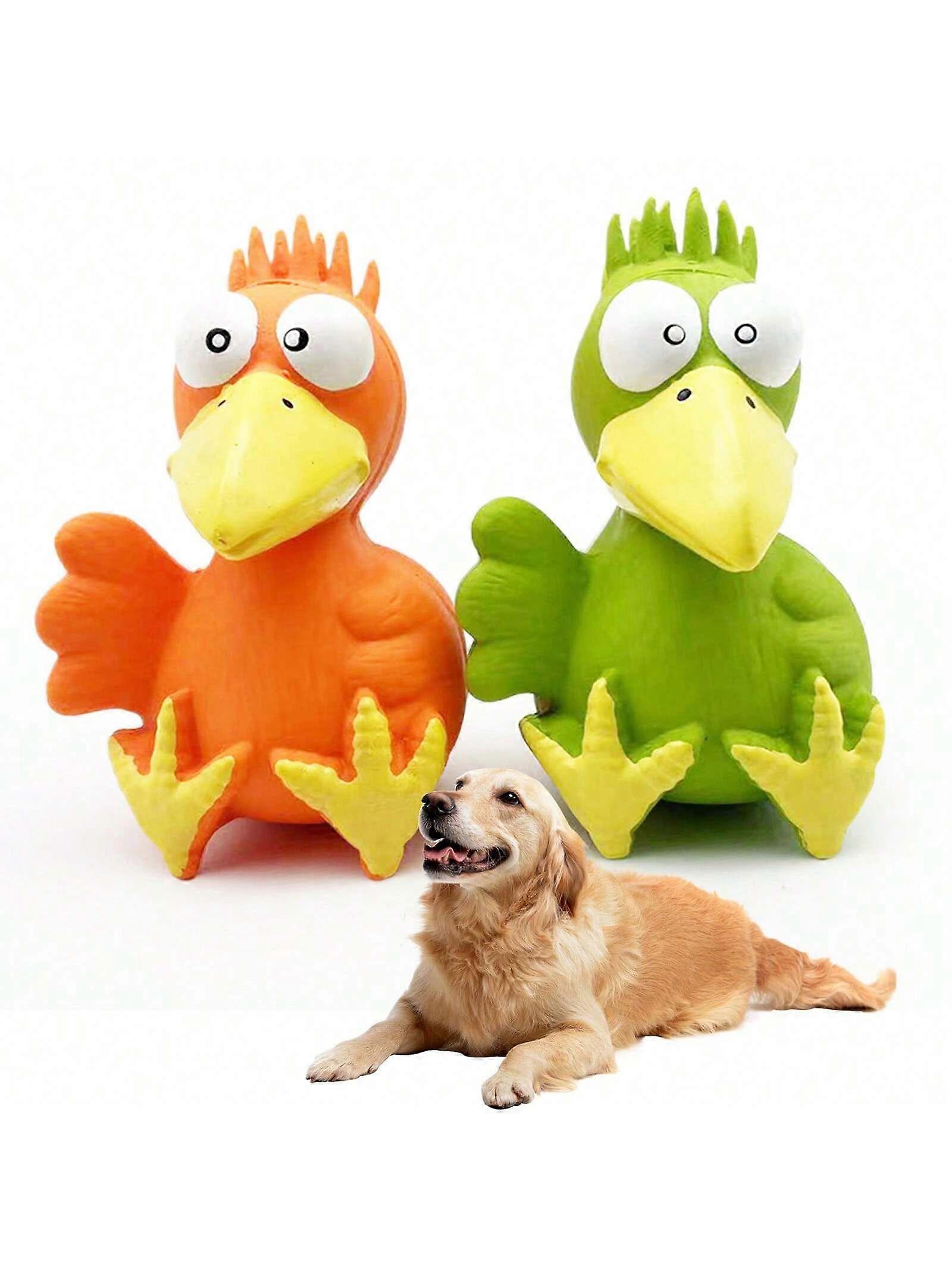 A Pet Chew Squeaking Toy Designed By A Woodpecker, An Interactive Toy For Dogs, And A Companion Toy For Dogs