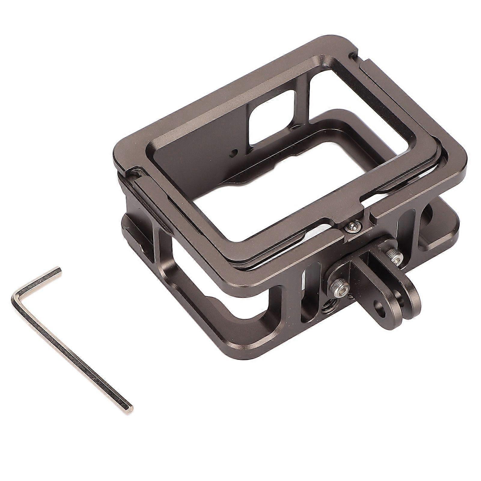 Camera Cage Replacement Aluminum Alloy Removable Camera Accessories for Hero10 Black