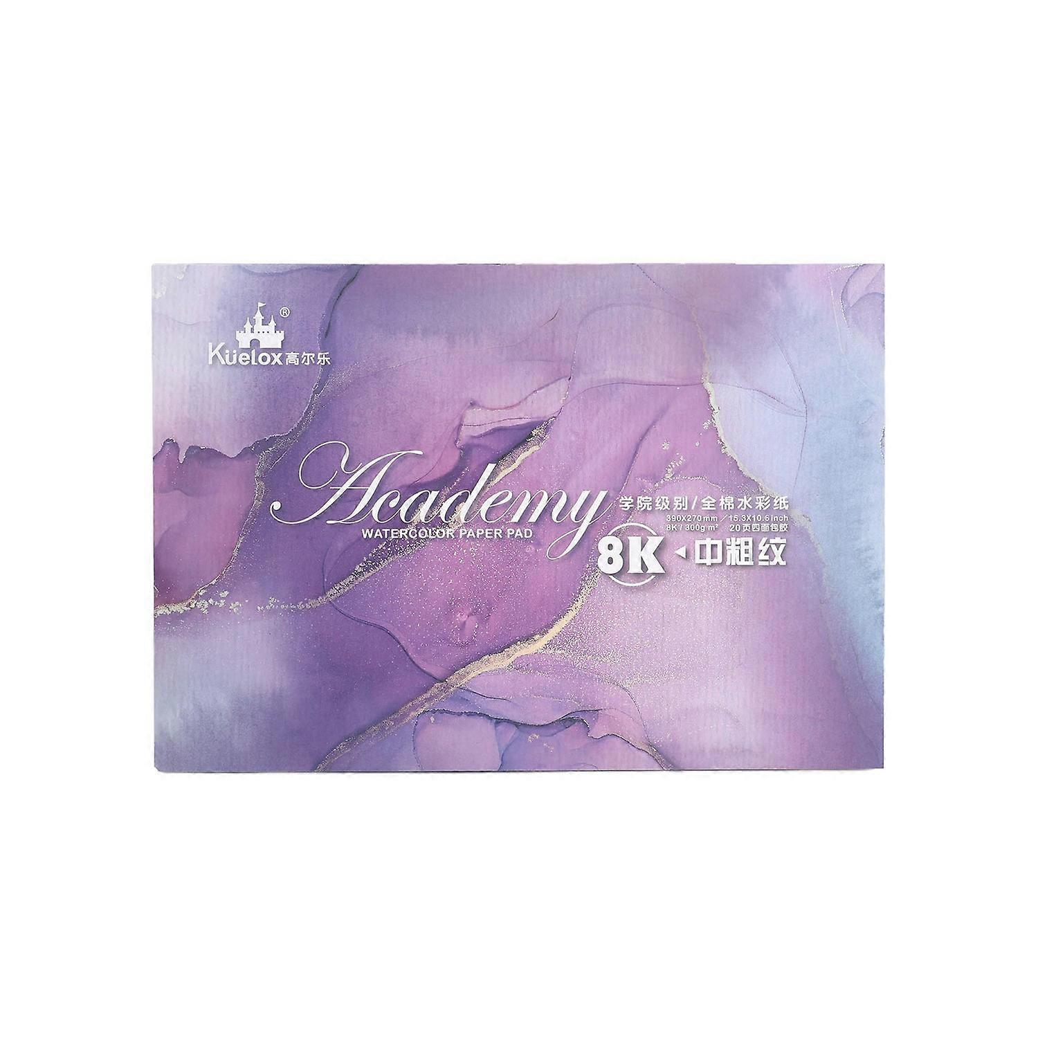 Watercolor Paper Medium Coarse Grain Fast Absorbing Water Thick Durable Practical Painting Accessori