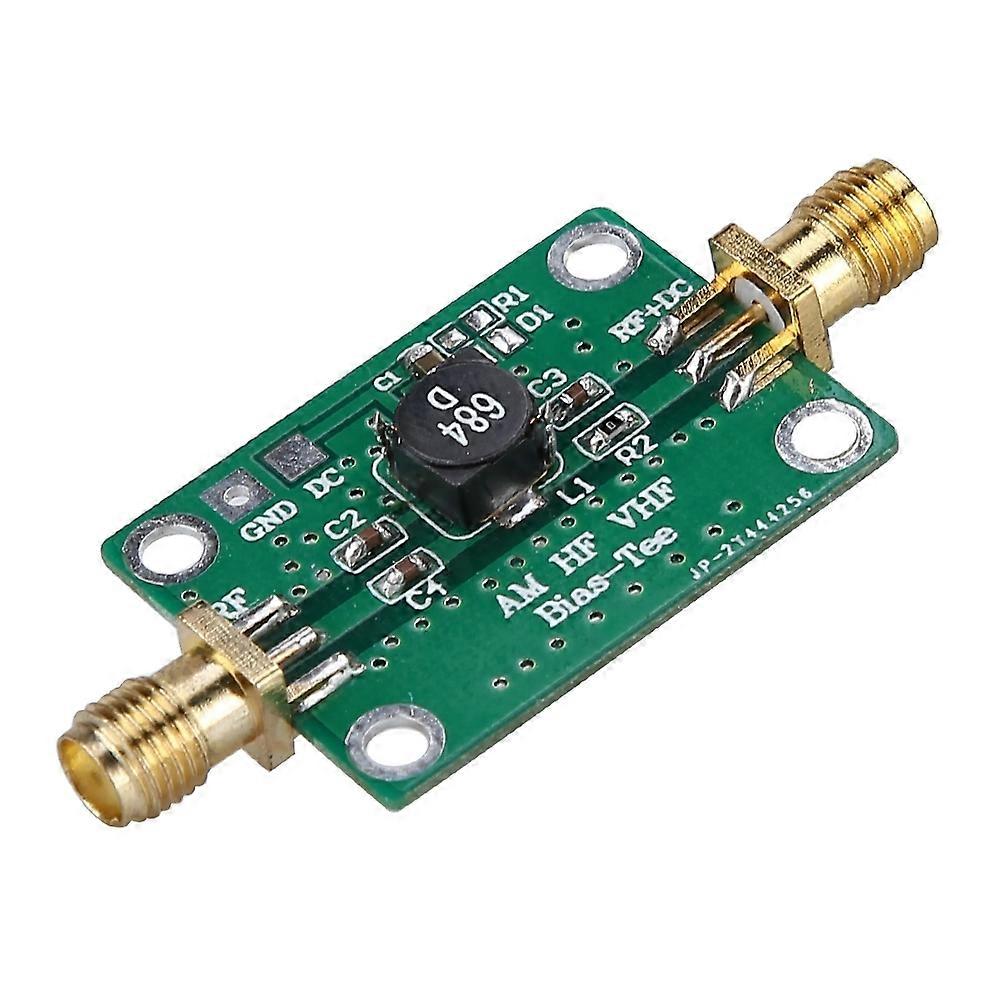 RF Wideband Amplifier Coaxial Feed Bias Tee 25k‑100MHz for HAM Radio RTL SDR LNA