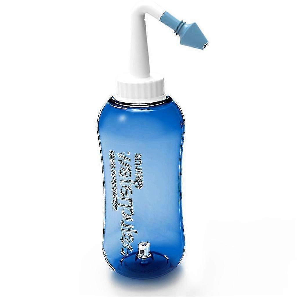 副鼻腔灌漑ボトルウォッシュボトルウォッシュ灌漑装置-イヴァンダークブルー-500ml