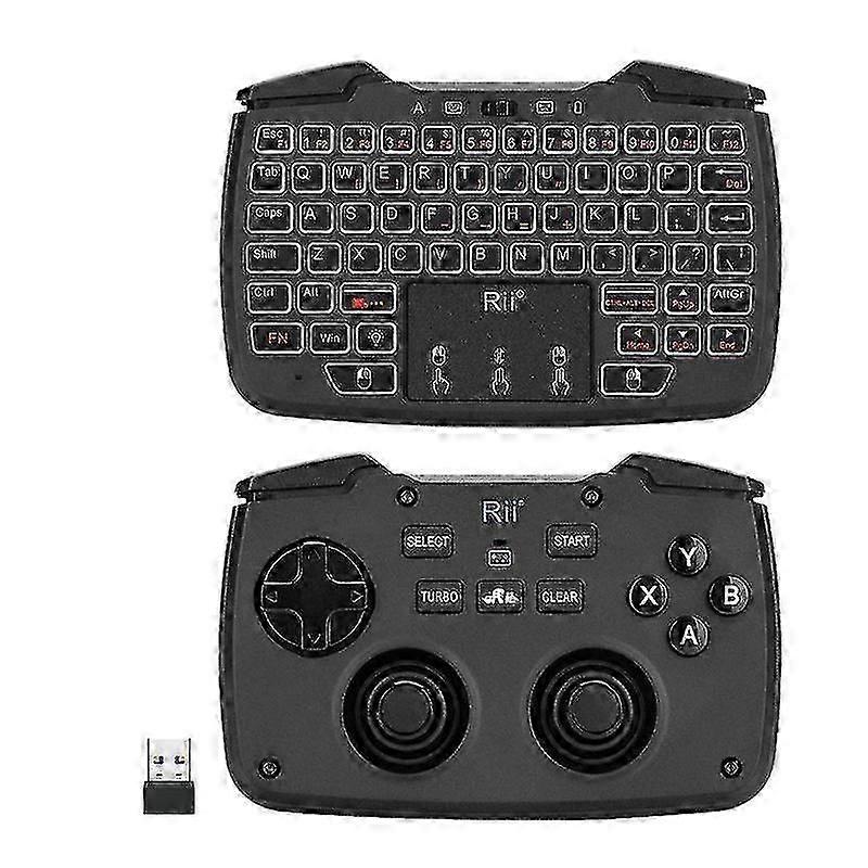 Rii Game Controller Keyboard Mouse Combo For Pc/raspberry Pi2/android