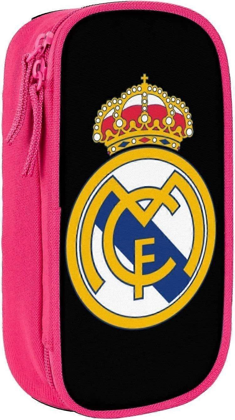 e21Pen case Real Madrid fc Cartoon pen Case Large capacity pen holder Double pen case