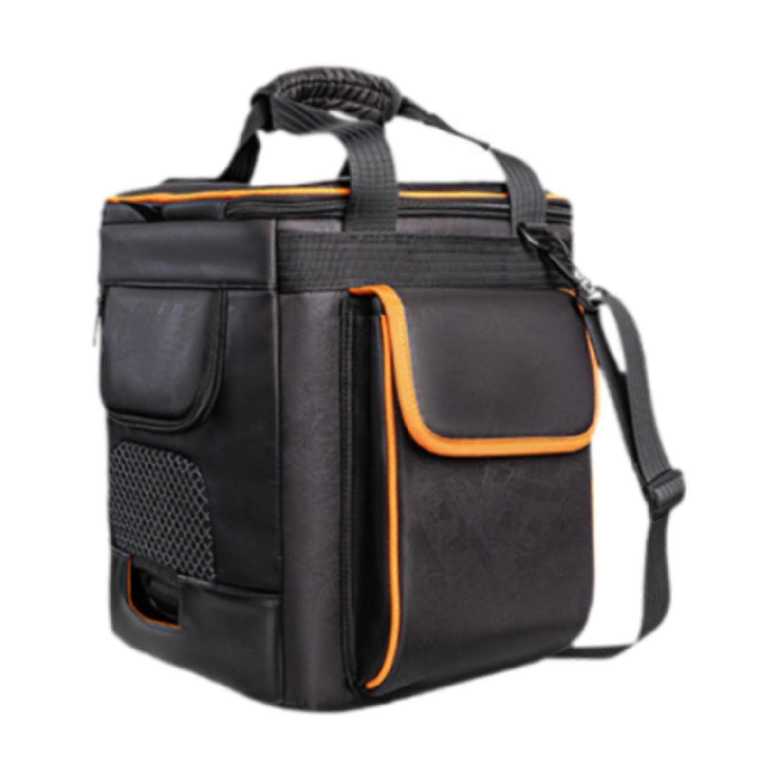 Speaker Bag with Pocket Shockproof Speaker Organizer Case Speaker Tote Bag