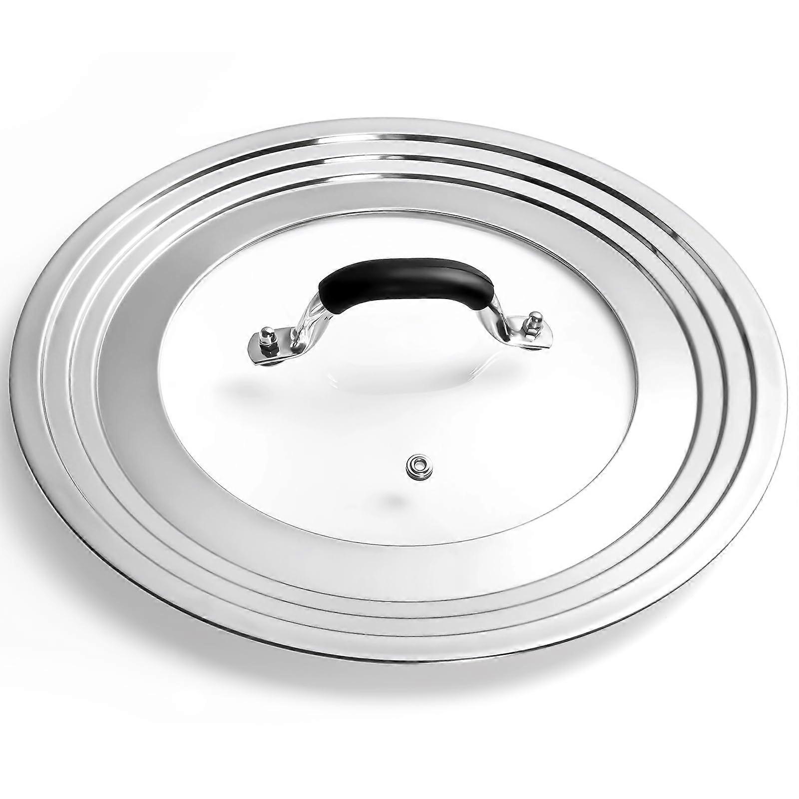 Universal Stainless Steel Pan Lid with Clear Window