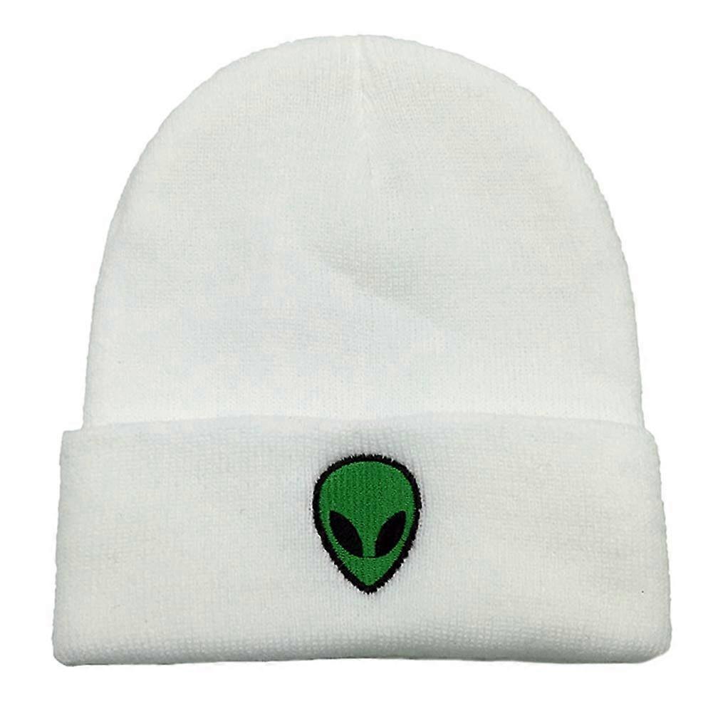 Unisex Winter Beanie with Alien Logo Design for Men