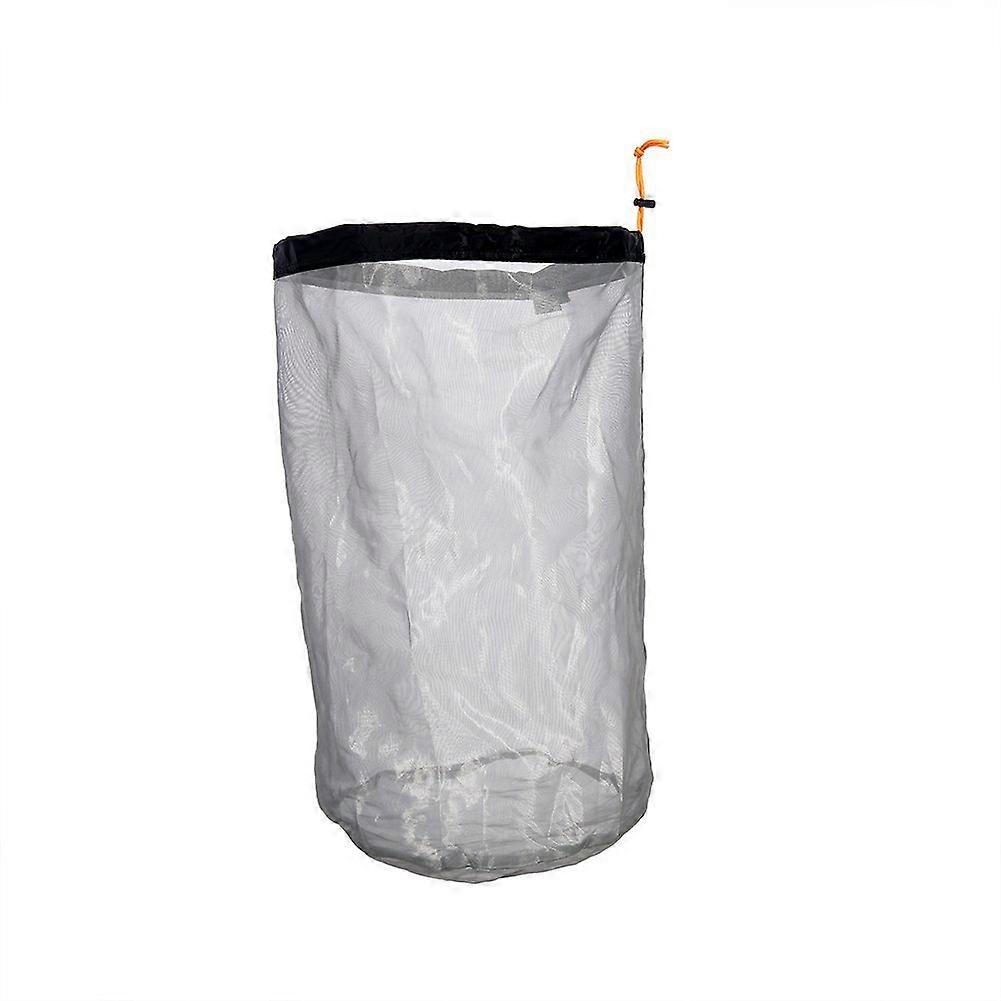 Mesh Travel Stuff Sack for Outdoor Hiking and Camping Storage XXL, Lightweight Nylon Material, Durable Design, Breathable Mesh