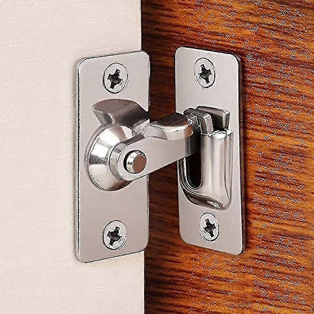 304 Stainless Steel 90 Degree Right Angle Hook Sliding Door Lock Hook