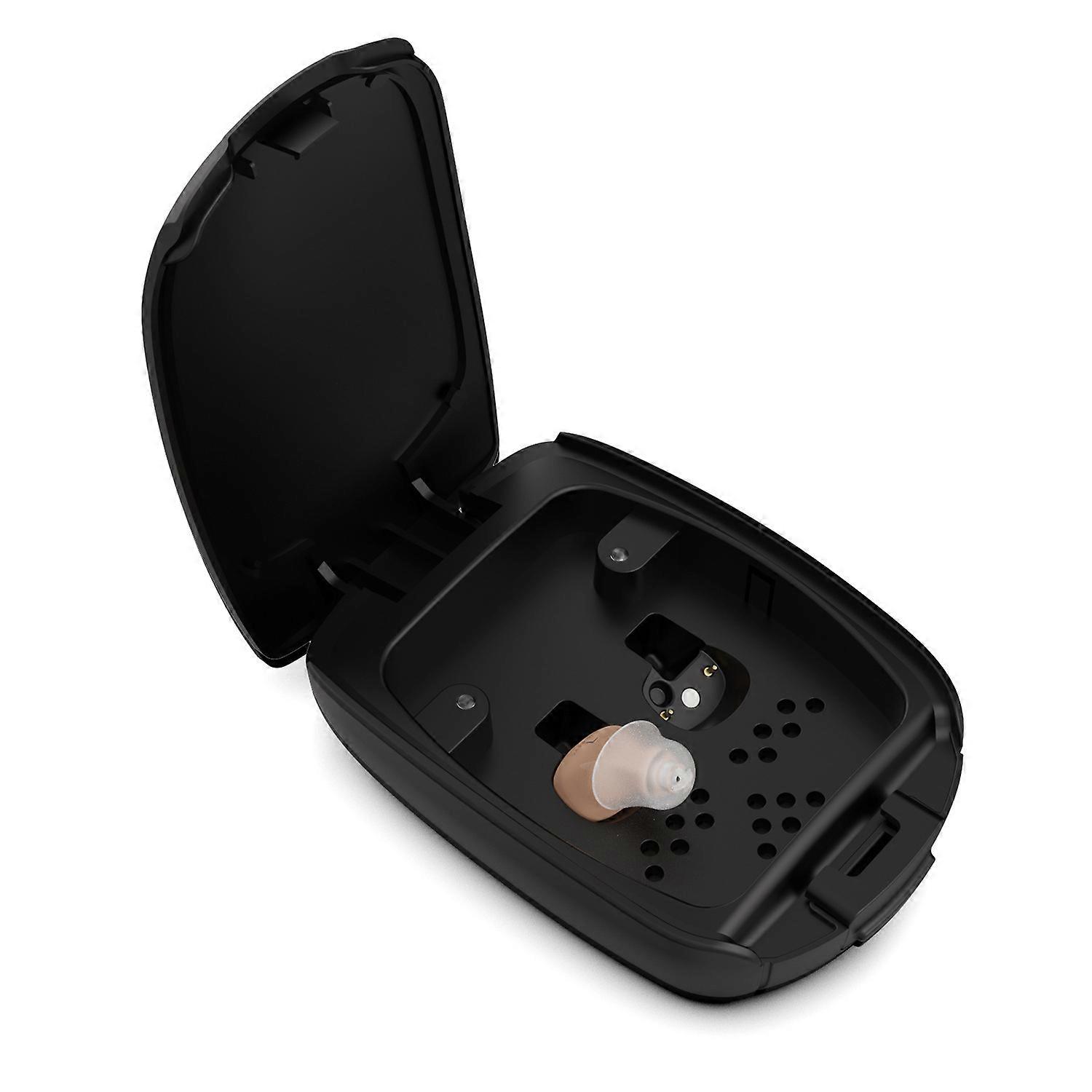 Rechargeable Hearing Sound Amplifier for Seniors Invisible in Ear Canal Digital Noise Reduction Wireless Hearing Aids Mini ITC
