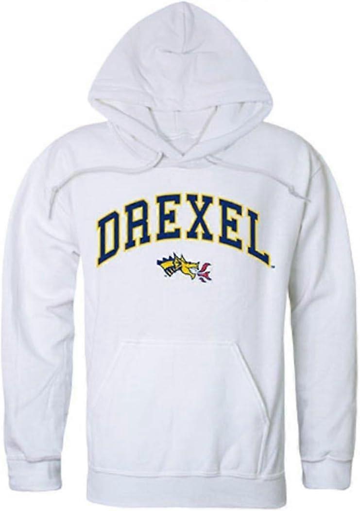 Drexel University Dragons Campus Bluza Z Kapturem Biała