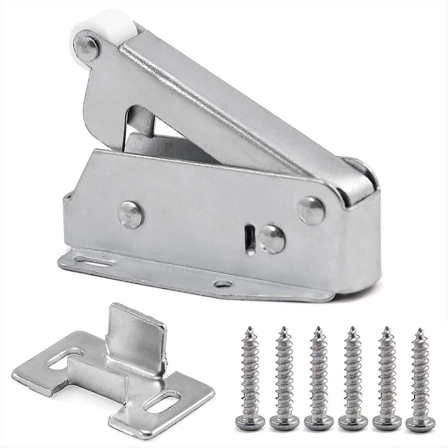 Quick Release Automatic Spring Latch for Closet Doors and Attic Hatches Cold Rolled Steel