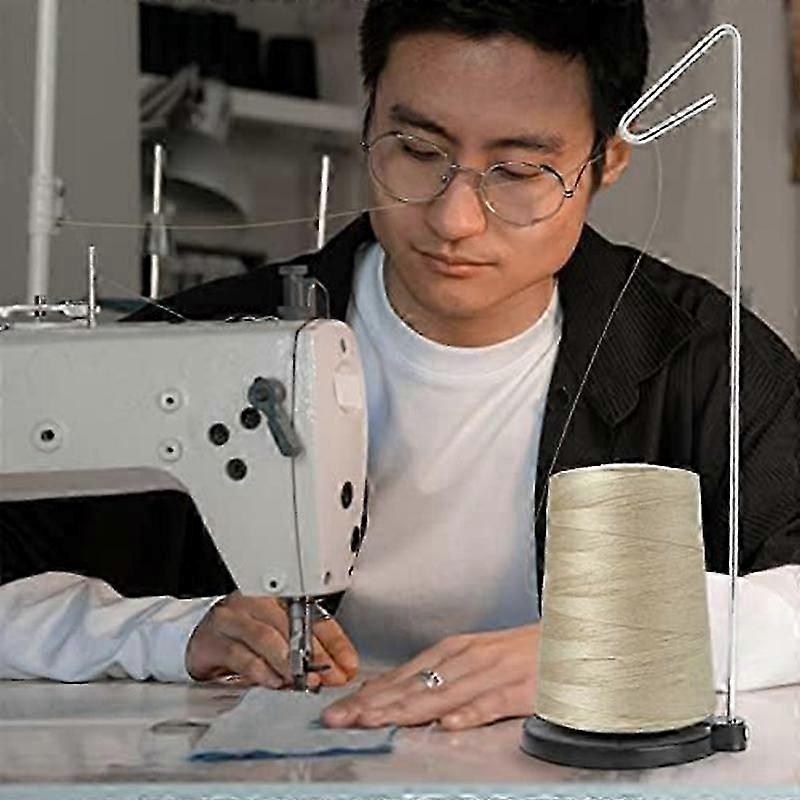 Single Cone Spool Stand Alone Cast Iron Thread Stand Thread Holder Fits for Sewing Embroidery, Thre jn