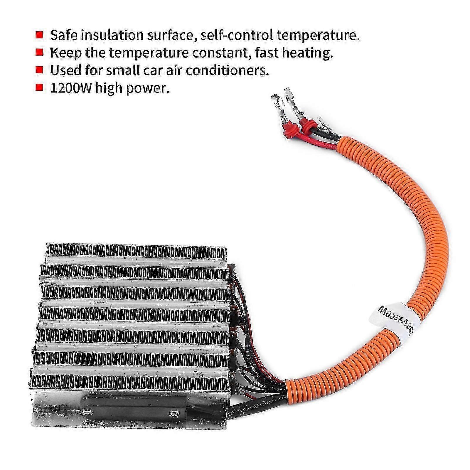 96V 1200W PTC Ceramic Air Heater Heating Elements Self Control Temperature for Car Air Conditioner
