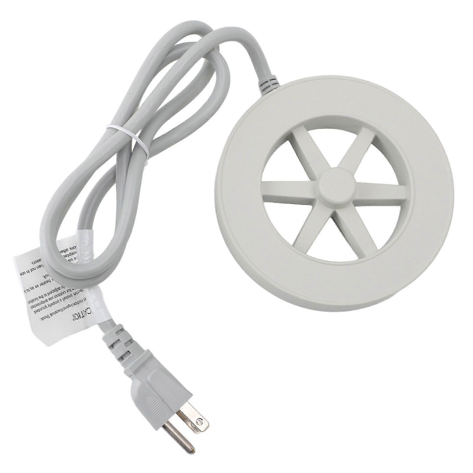 Bird Bath Heater 70W Rapid Deicing Constant Temperature Control Chicken Water Heater with 3.3ft Power Cord for Farms