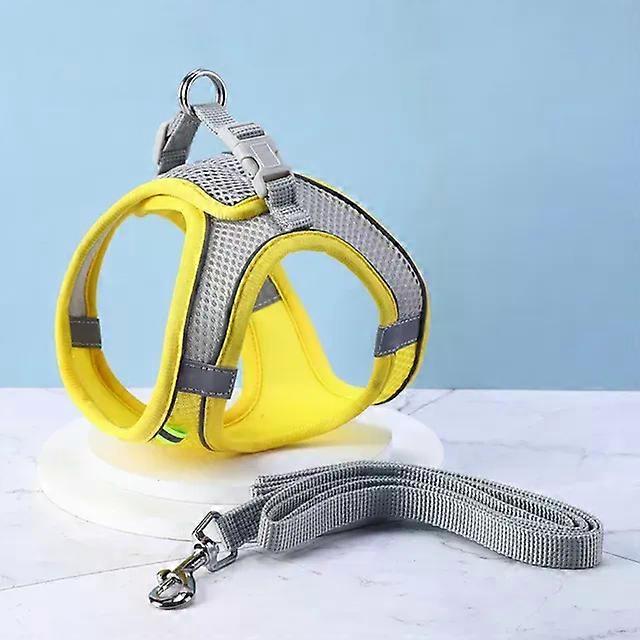 Unbrand Dog Harness with Leash Adjustable Vest Walking Supplies Soft Breathable Pet Accessories for