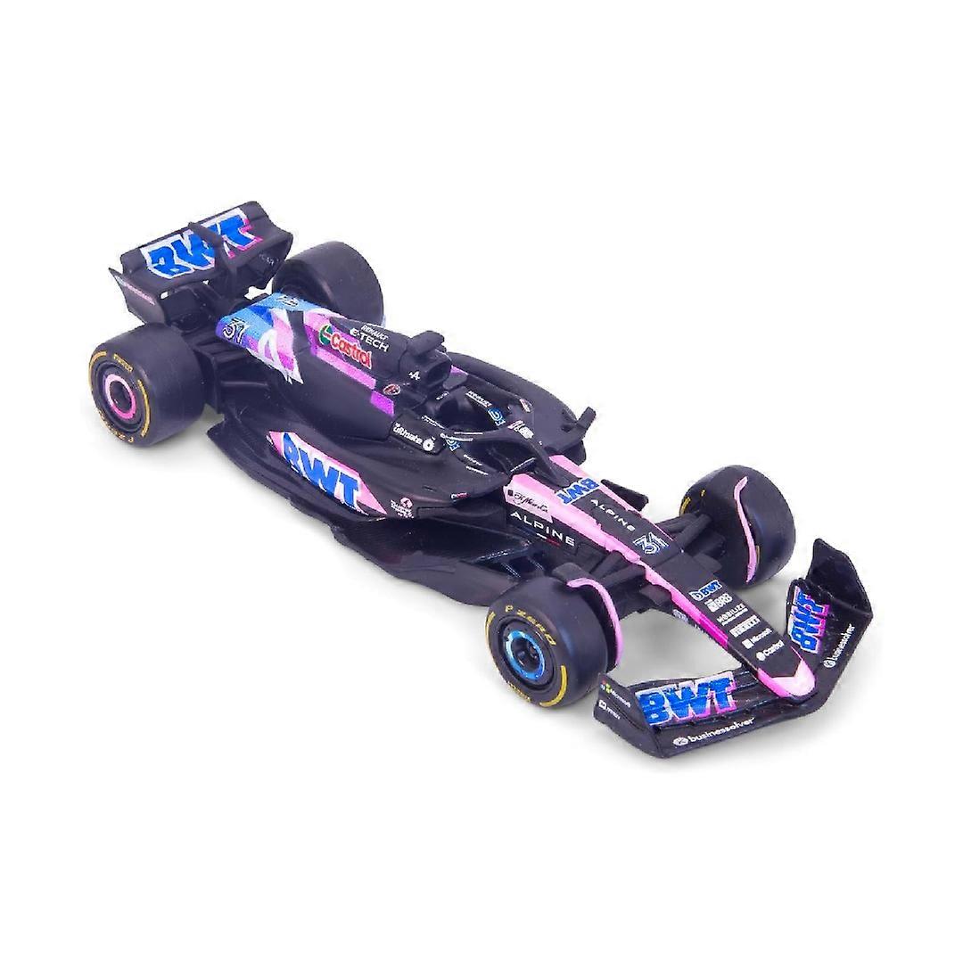 Bburago 1:43 F1 BWT Alpine F1 Team A524 2024 OCON Modell Rennwagen