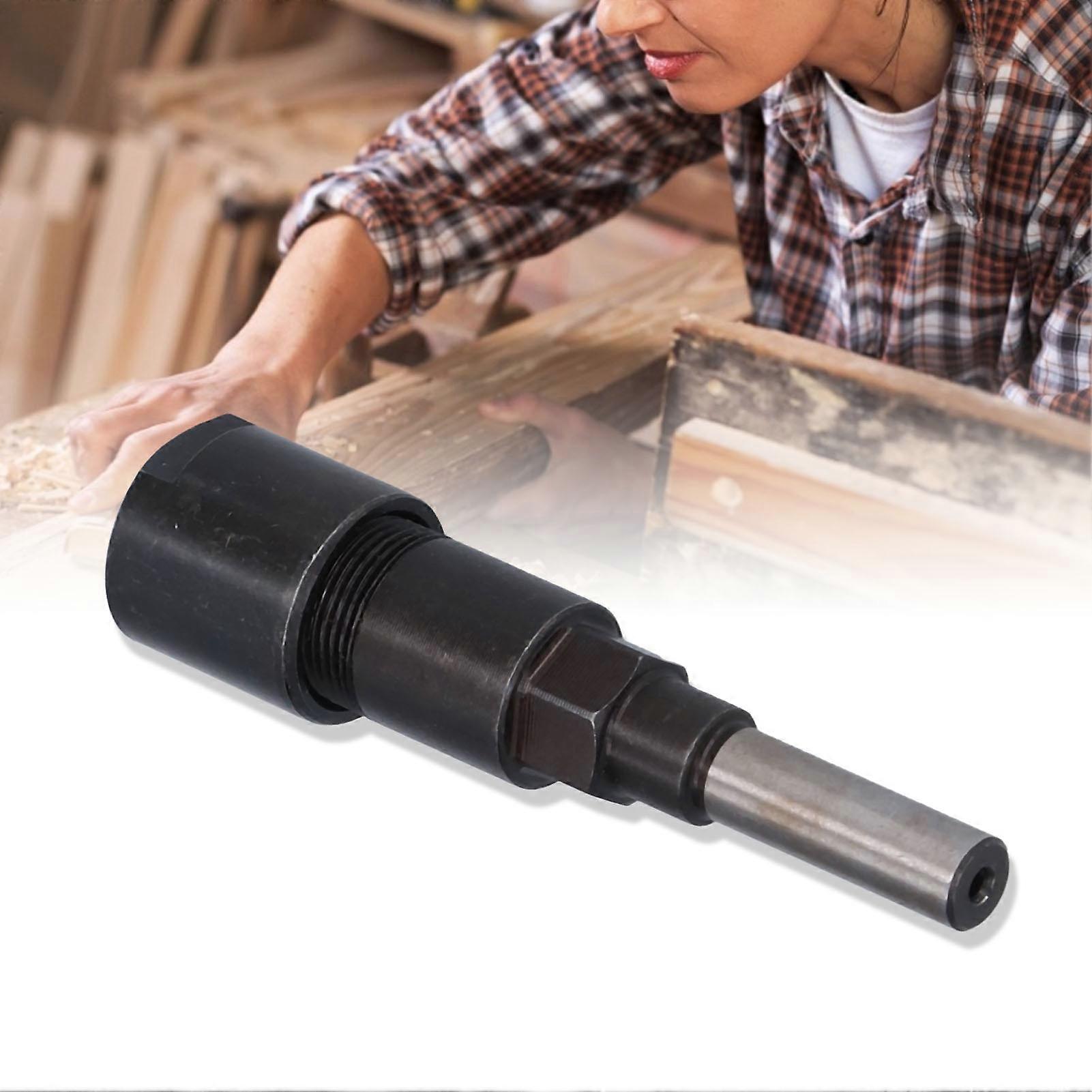8mm Round Shank Router Collet Extension Chuck for Woodworking