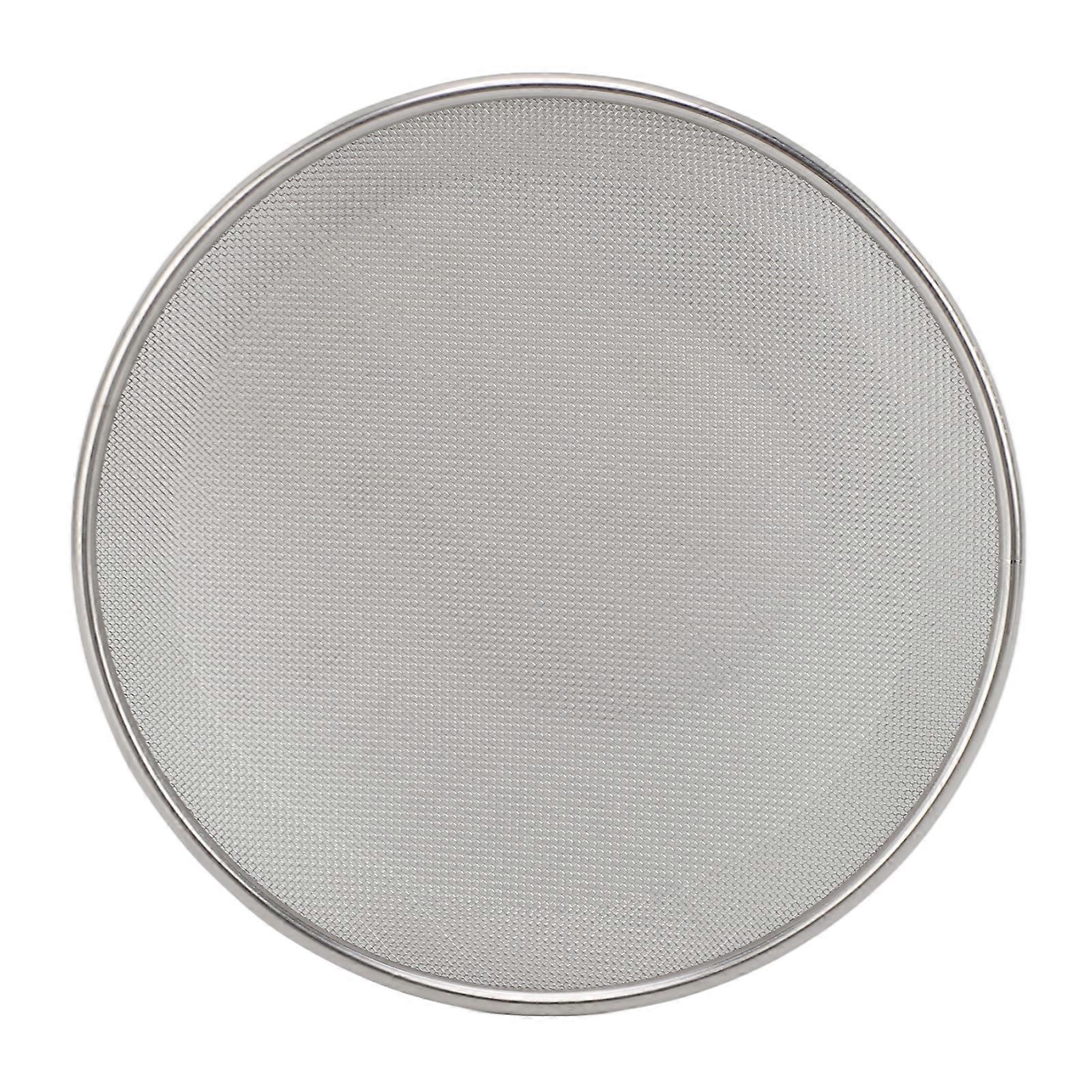 Serving Tray 304 Stainless Steel Multifunctional Easy to Clean Long Lifespan Dinner Plate for Daily Use Fine Mesh Plate