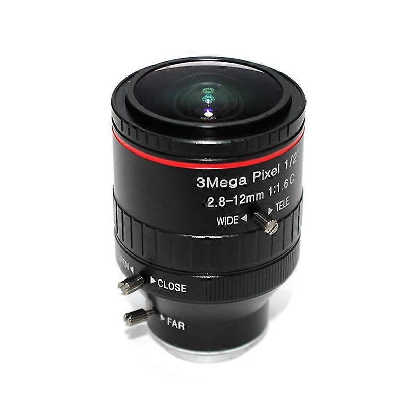 Industrial Lens Manual Iris Zoom 2.8-12mm 3MP C Mount Lens CCTV LENS