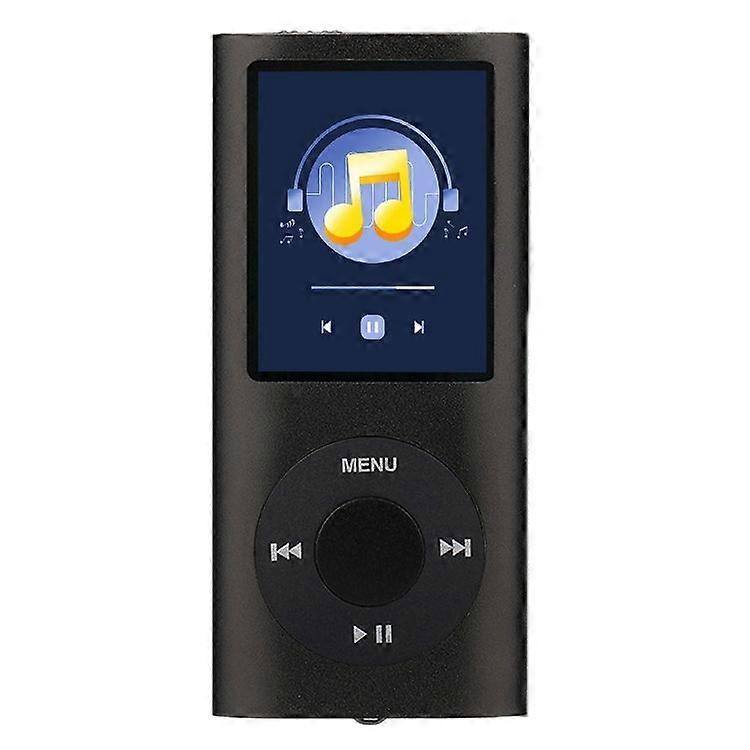 MP4 Player de metal de 1,8 polegadas com cartão 8G TF + fone de ouvido + cabo