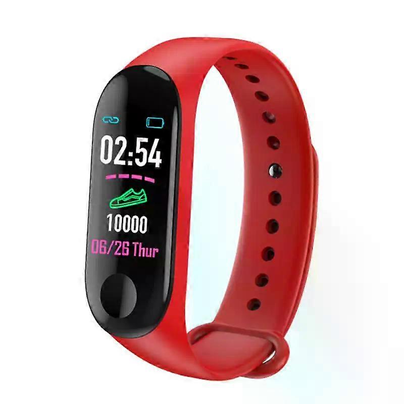 Smart Digital Watch Bracelet for Child Women with Heart Rate Monitoring Running Pedometer Colour Counter Health Sport Tracker