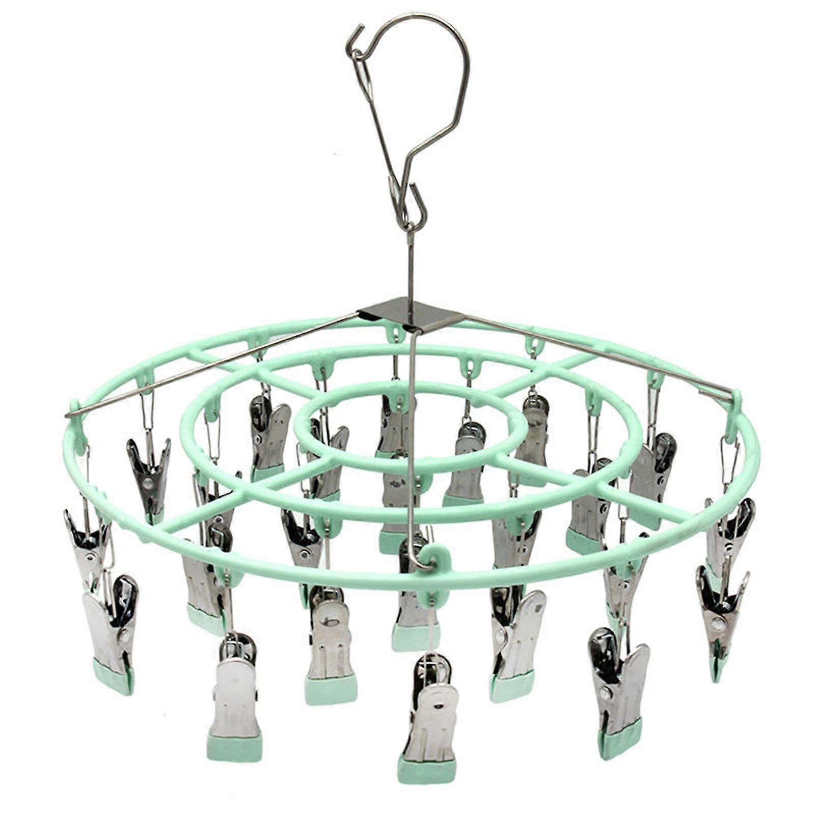 Stainless Steel Sock and Bra Drying Rack for Efficient Laundry Drying - Compact, Durable, Rust-Resistant Design