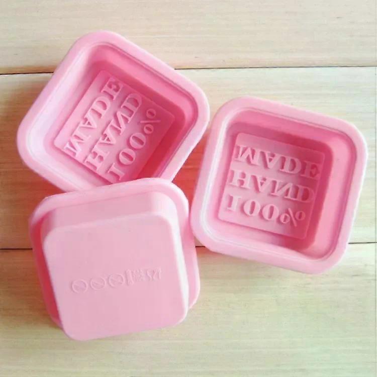 Silicone Cake Mold-Random Color Handmade Soap Mold by