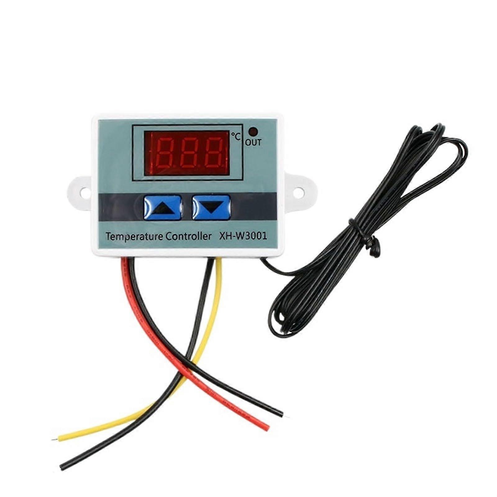 W3001 W3002 Digital Control Temperature Microcomputer Thermostat Switch Thermometer Thermoregulator DC12/24 AC110-220V