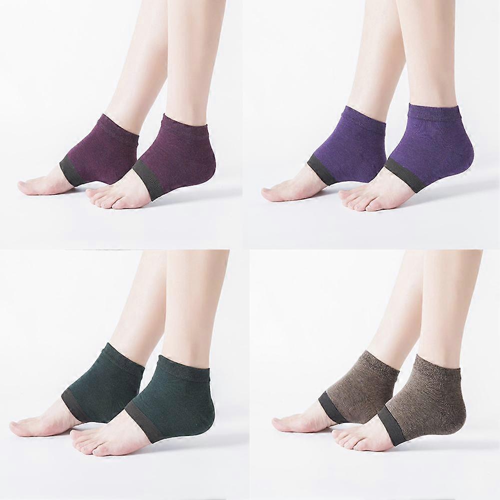 Socks Heel Protector Sleeve Heel Spur Pads Relief Plantar Feet Care Skin Repair