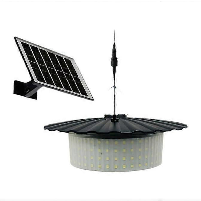 Saker Upgraded Solar Shed Barn Light 244-LED 360° Adjustable Floodlight with Motion Sensor and