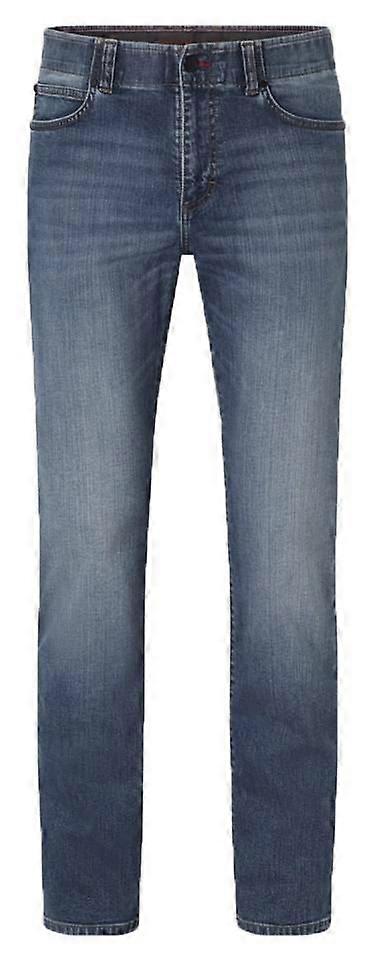 Redpoint Toronto 5-Pocket Smart Fit Jeans - Medium Stone Blue