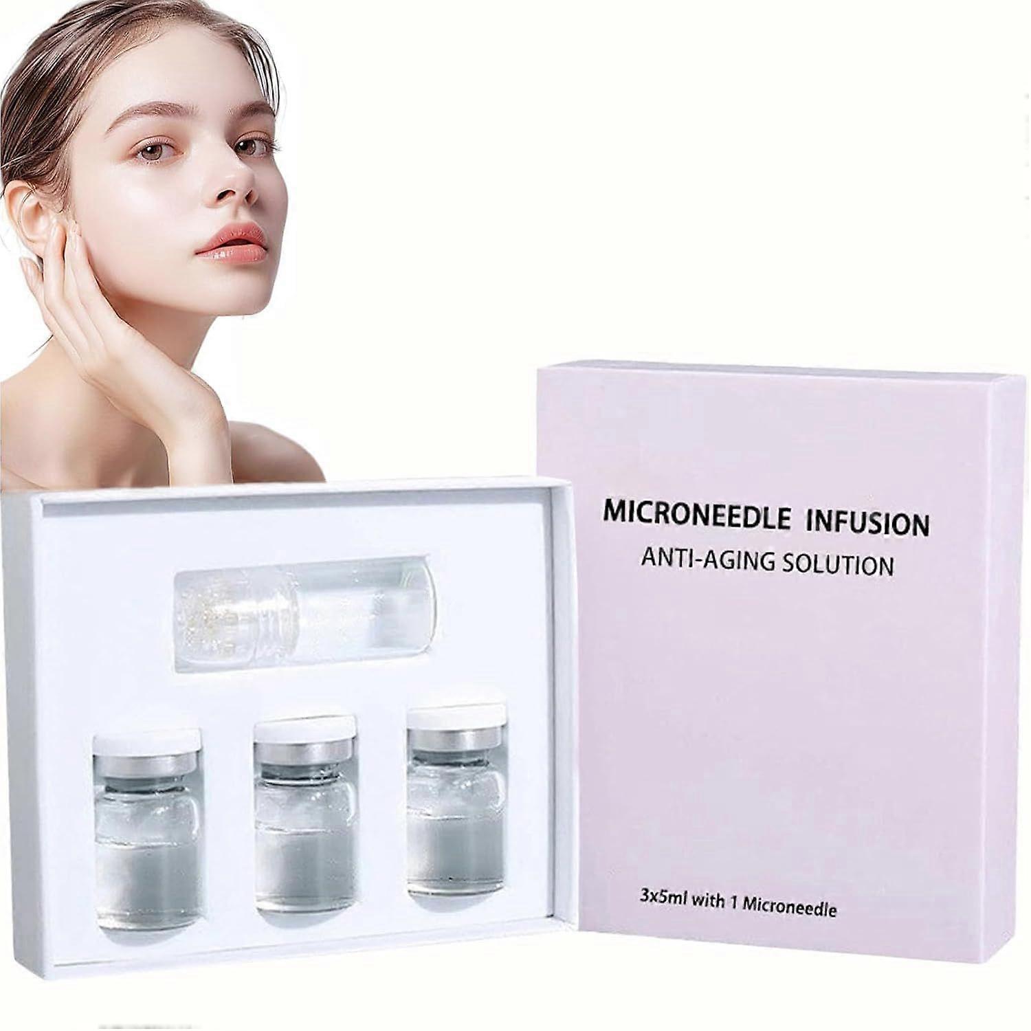 Micro Infusion System für das Gesicht, Micro Needling Infusion Kit, Micro Infusion System für das Gesicht, Anti-Aging & Smooth Wrinkles Gesichtsserum