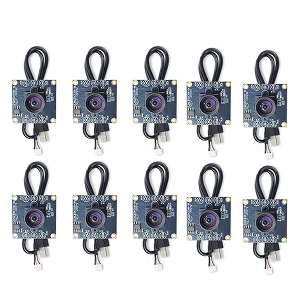 10Pcs 100 Degree Camera Module 1MP OV9732 1280x720 USB Free Driver Manual Focus with 1 Meter Cable