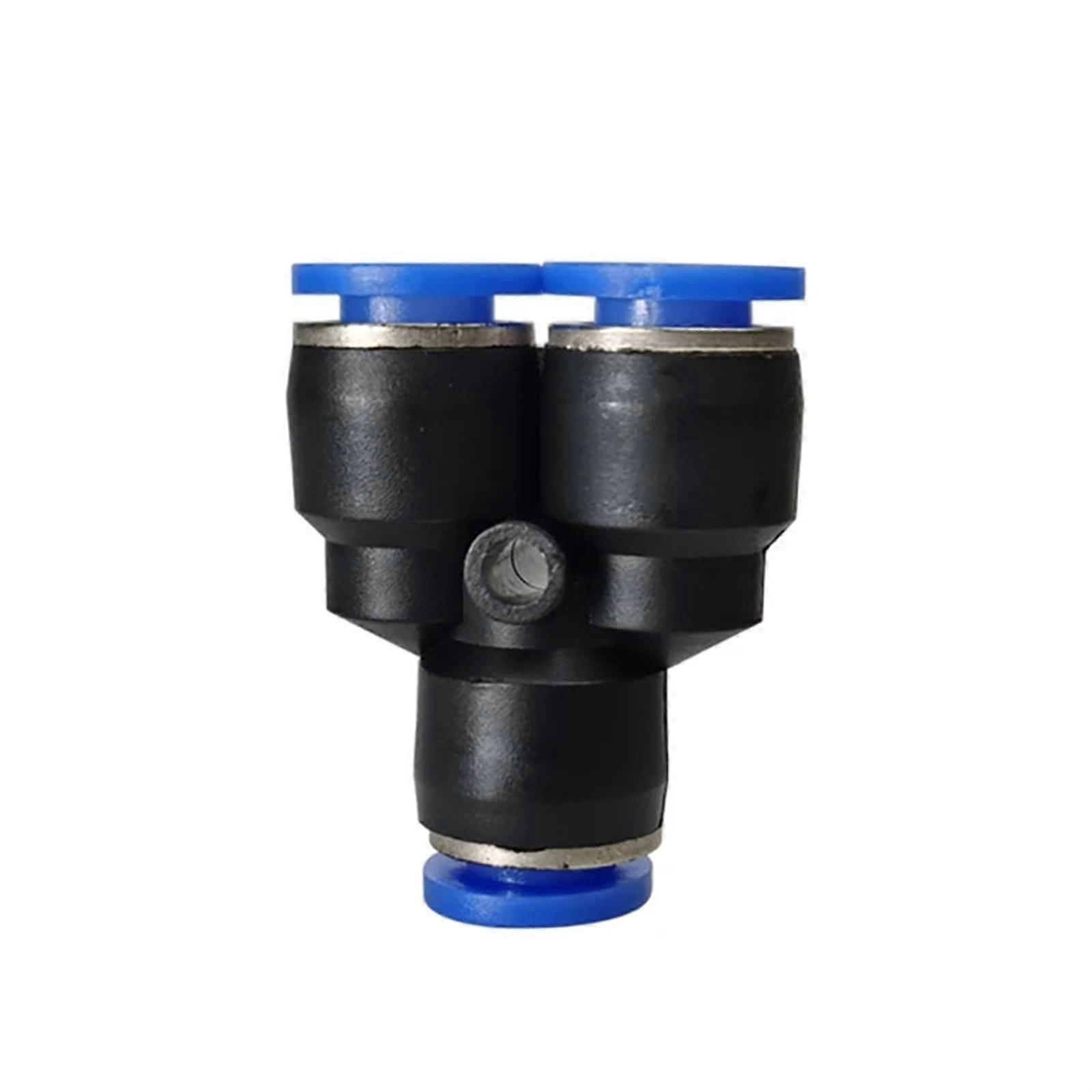 Pneumatic Fitting 1Pc Pipe Connector Push-In Hose Coupling Quick Fitting 4Mm 6Mm 8Mm 10Mm 12Mm 14Mm Color PY Size 8Mm