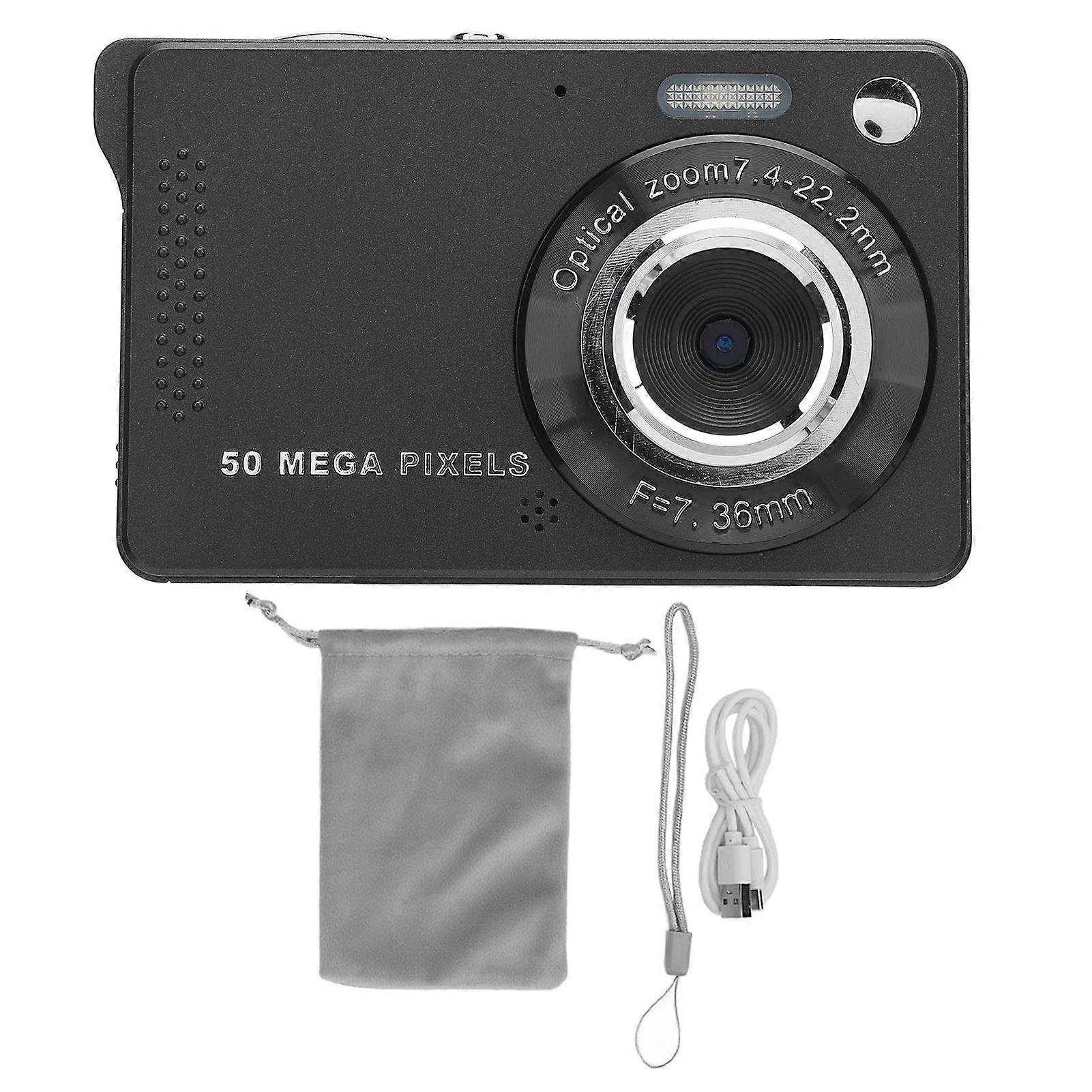 Capture Every Moment with Our 50MP 1080P Portable Rechargeable 16x Zoom Digital Camera