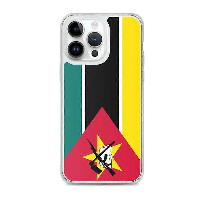 iPhone Case - Mozambique Flag - iPhone 14 Pro Max - Soft - Multicolored - Vertical