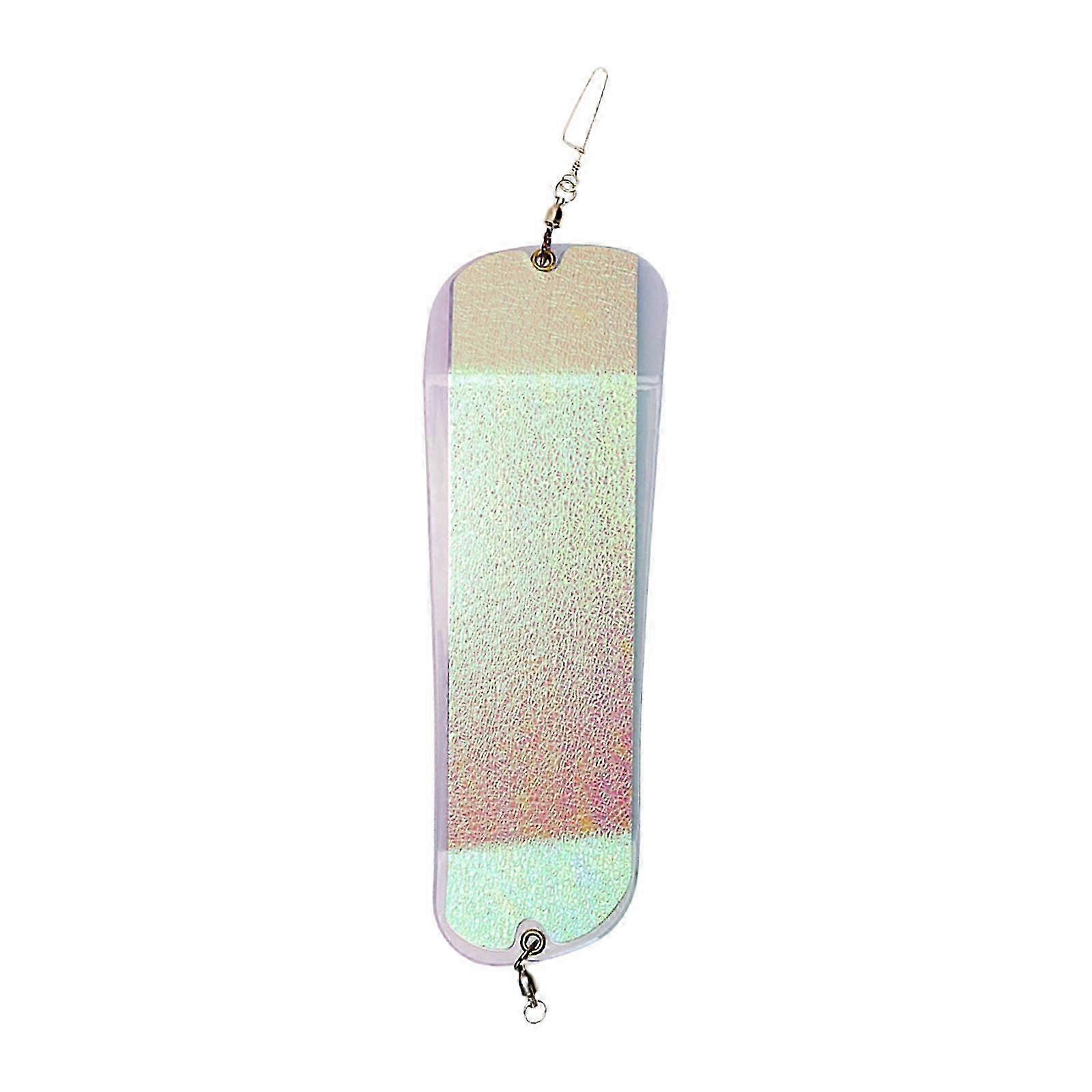 Fishing Flasher for Trolling Convenient Portable Double Sided Sticker Reflective 11" Length for Sea Fishing for Trout Kokanee-color: Style D
