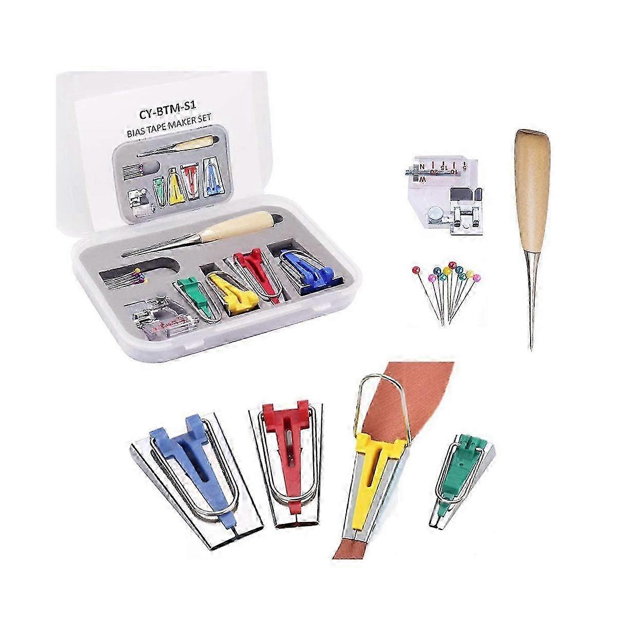 11PCS Multifunctional Sewing Machine Accessories DIY Quilting Tools Tape Maker Set
