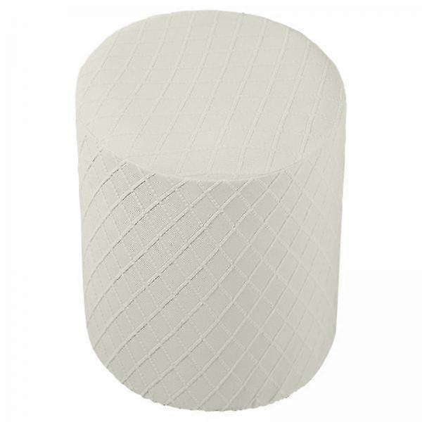 3xストレッチオットマンカバースリップカバーラウンドオットマンスリップカバーフットスツール家具