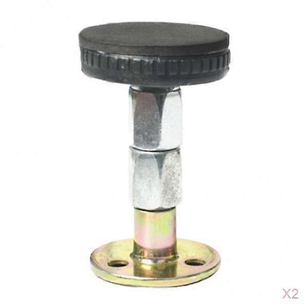 2 PIECE Thread Bed Frames Anti- Headboards Telescopic Support For Room Wall