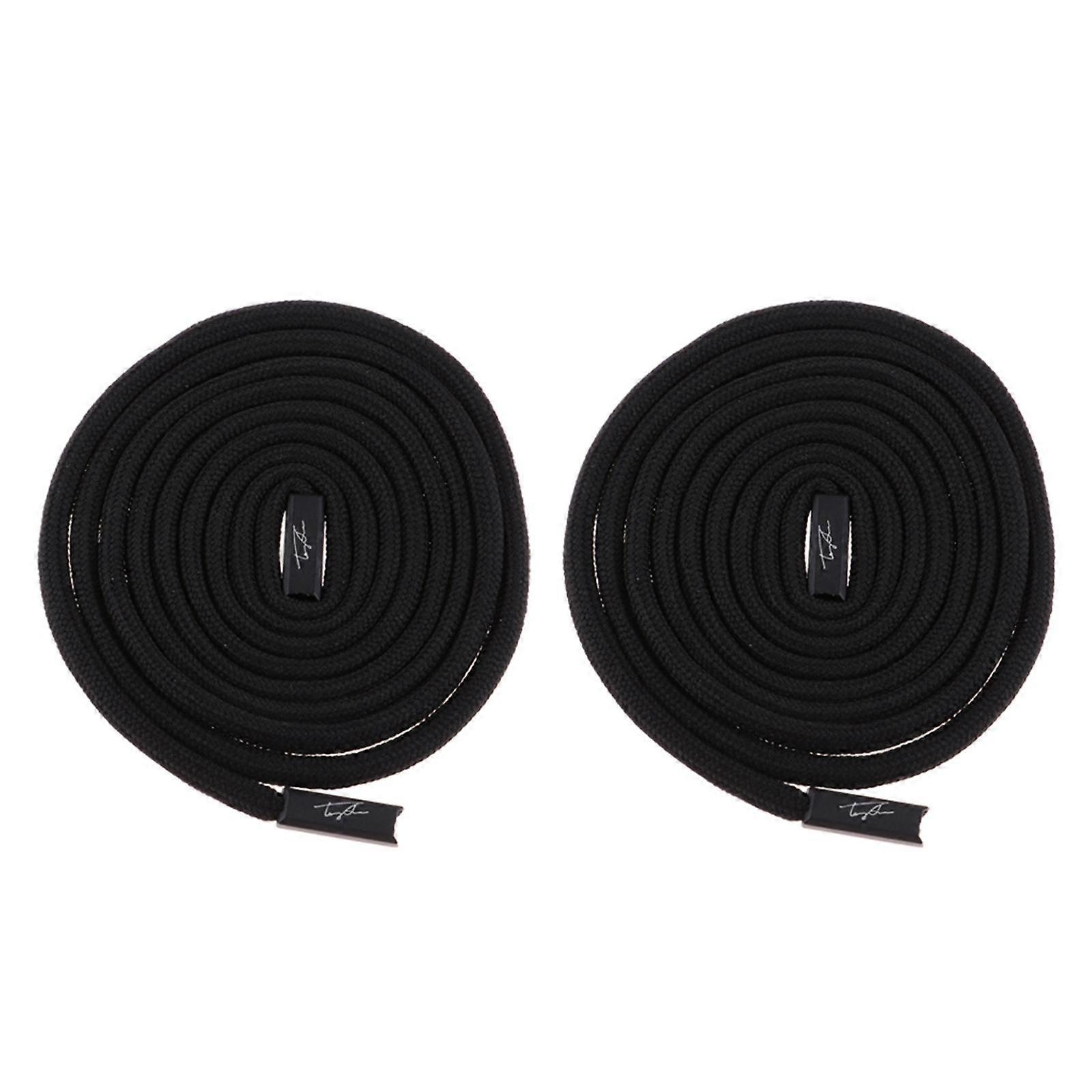 2 4ft Drawstring Cord Replacement Anoraks Shoelace Jackets String Black A
