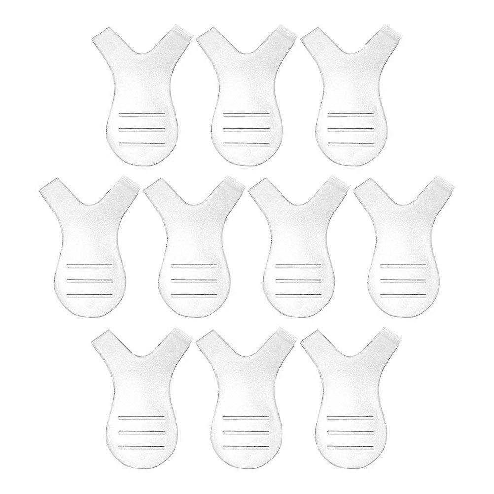 10pcs Obores Fournitures d’extension de cils Mini brosse à cils en forme de Y greffé Perming Outils de cils