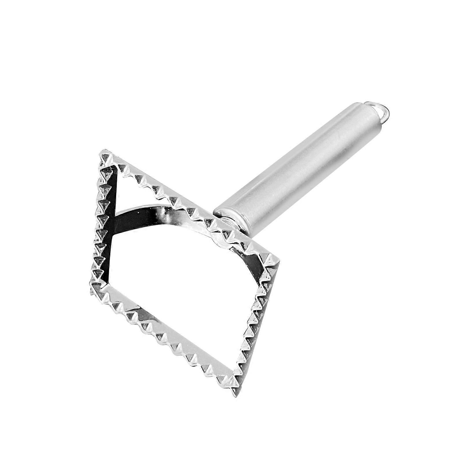 Stainless Steel Cookie Cutter Biscuit Making Tool with Handle Sturdy Cake