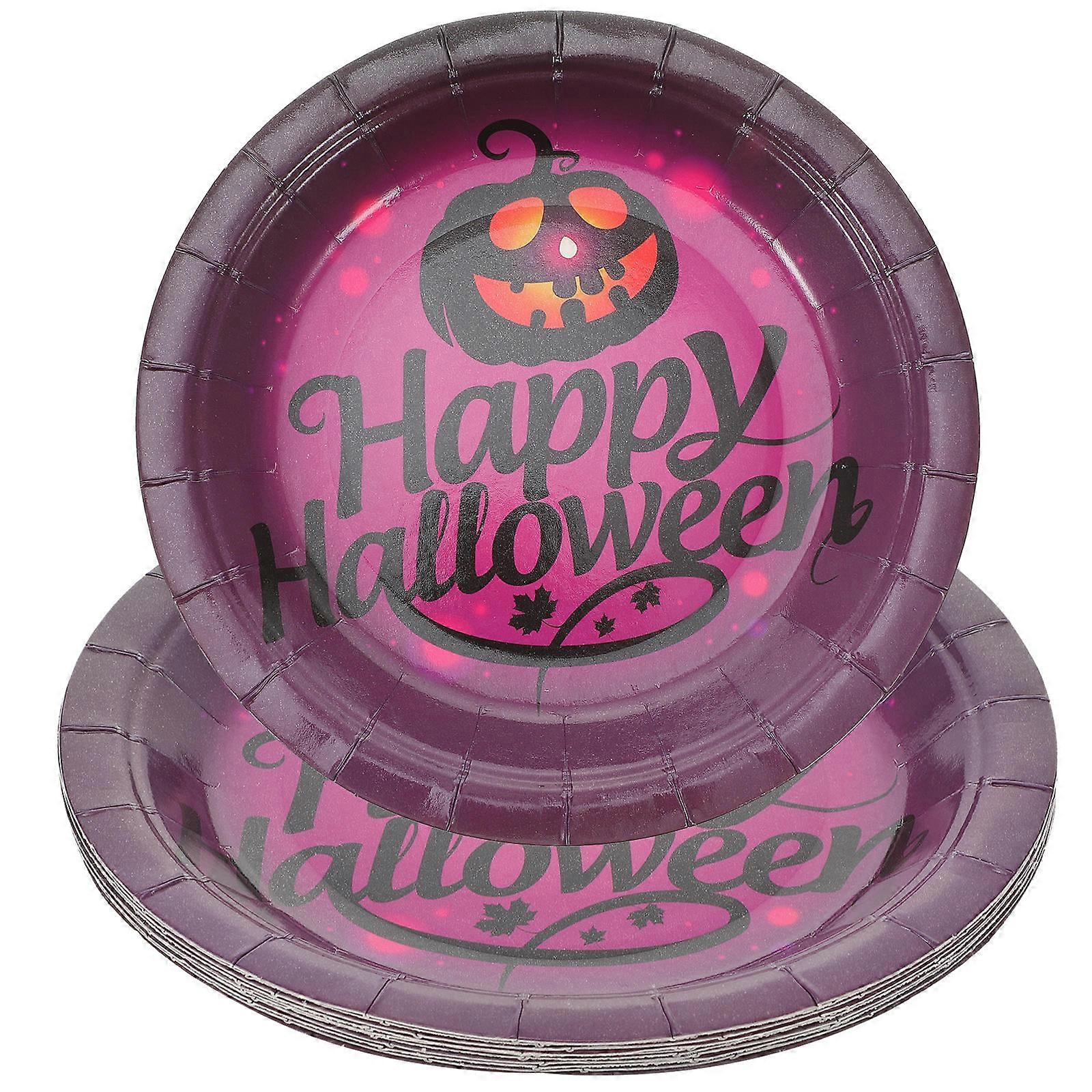 20pcs Halloween Party Scary Pattern for Banquet Dinner