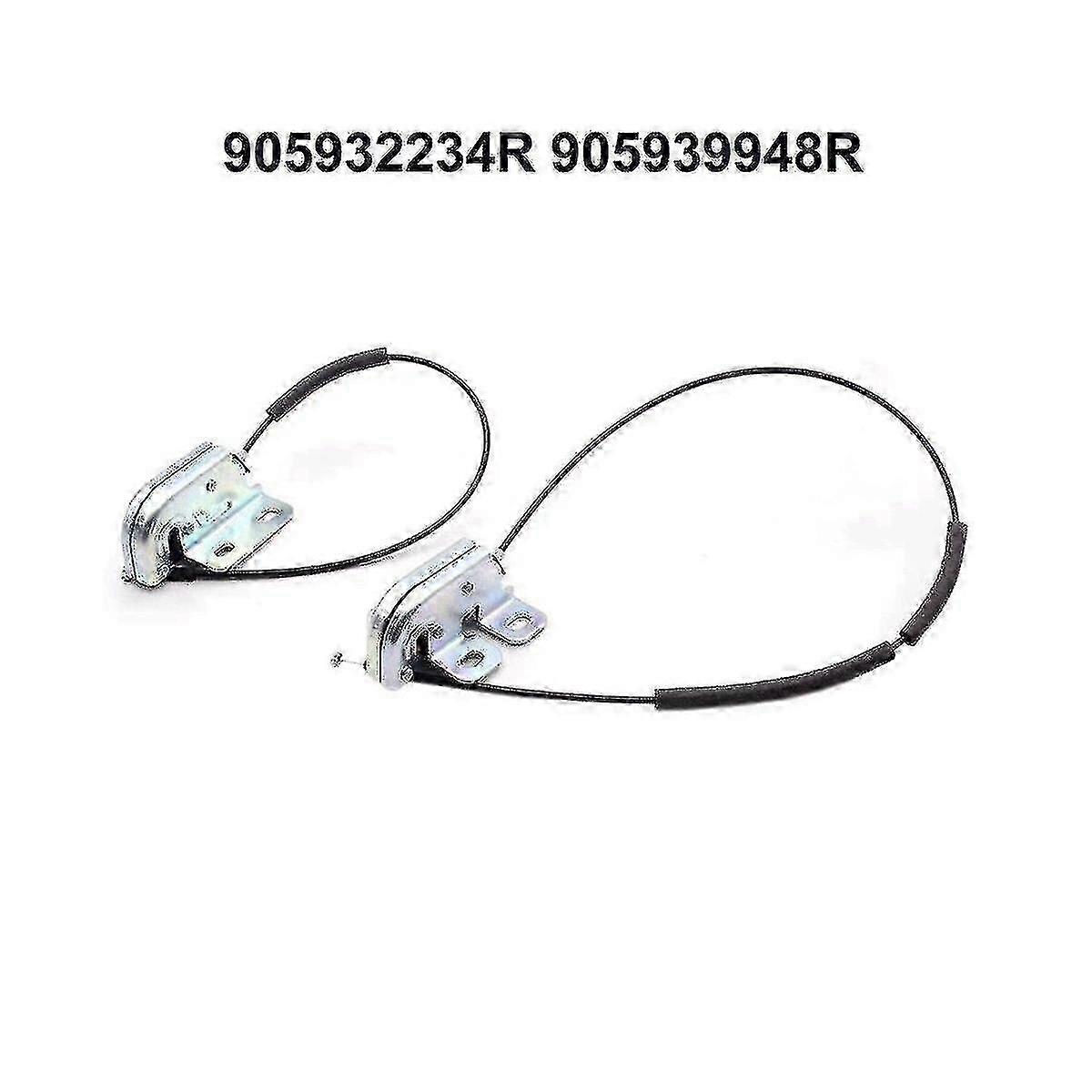 Rear Trunk Lock Hatch Back Lock Compatible with Certain Brand Models from 2008 to 2016, Replacing Part Numbers 905932234R and 905939948R