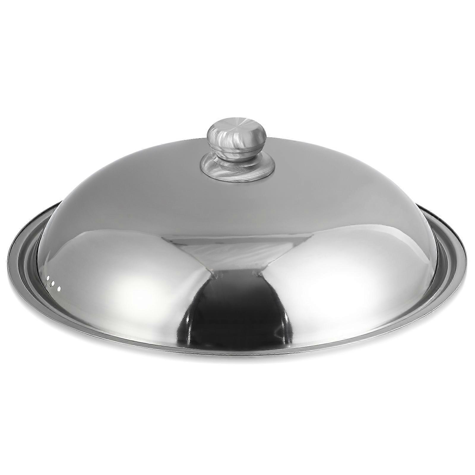 Stainless Steel Saucepan Lids, Retains Heat Effectively, Designed for Daily Use